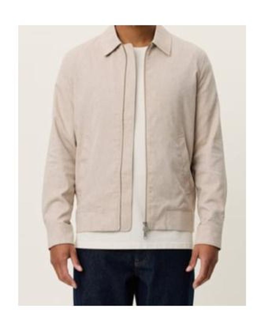 Les Deux Natural Long Sleeve Jacket for men