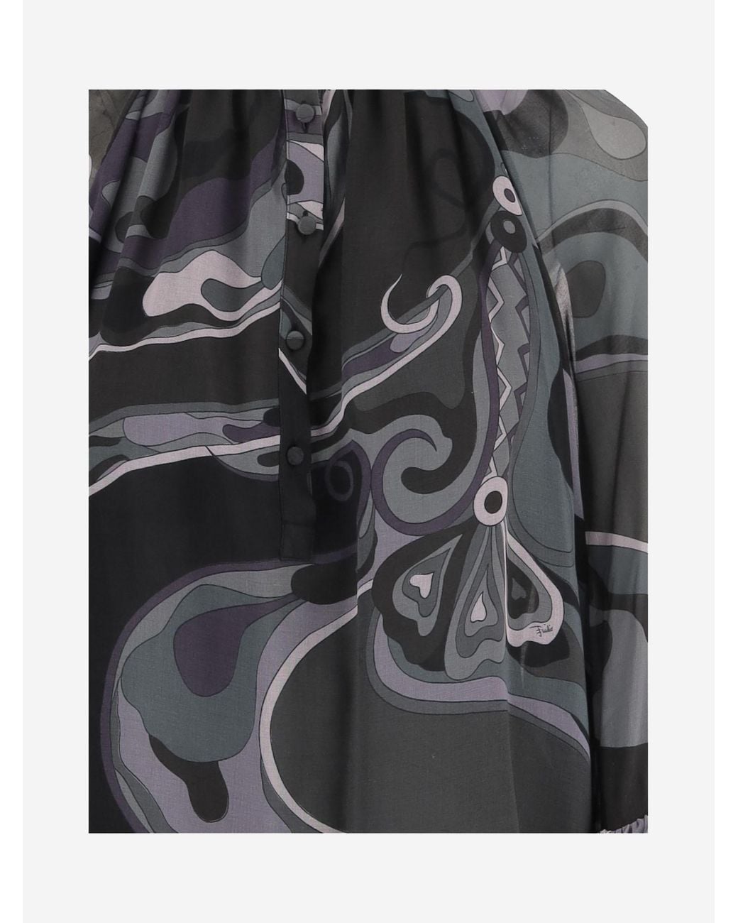 Emilio Pucci Black Blouses