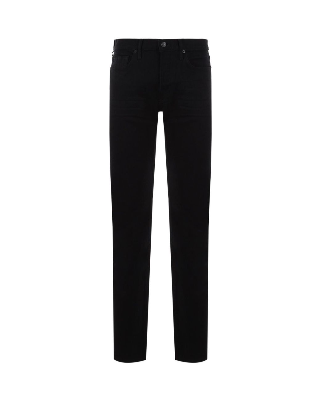 Tom Ford Black Mid -Rise Slim-Fit Jeans for men