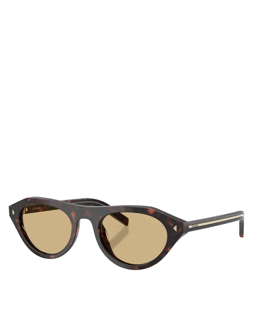 Prada Metallic Maoyan Panel Sunglasses for men