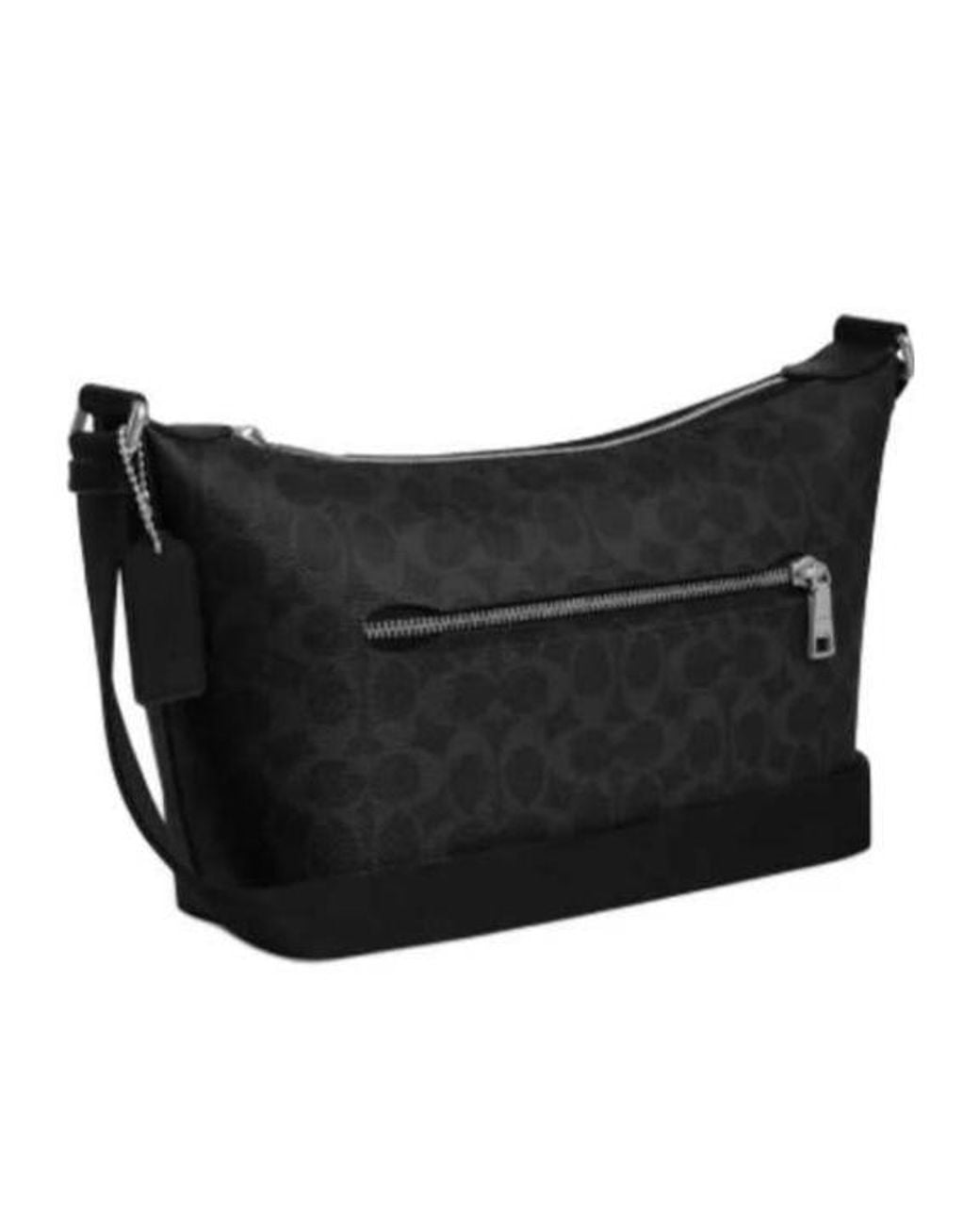 COACH Black Small Finn Crossbody Bag With Pouch for men