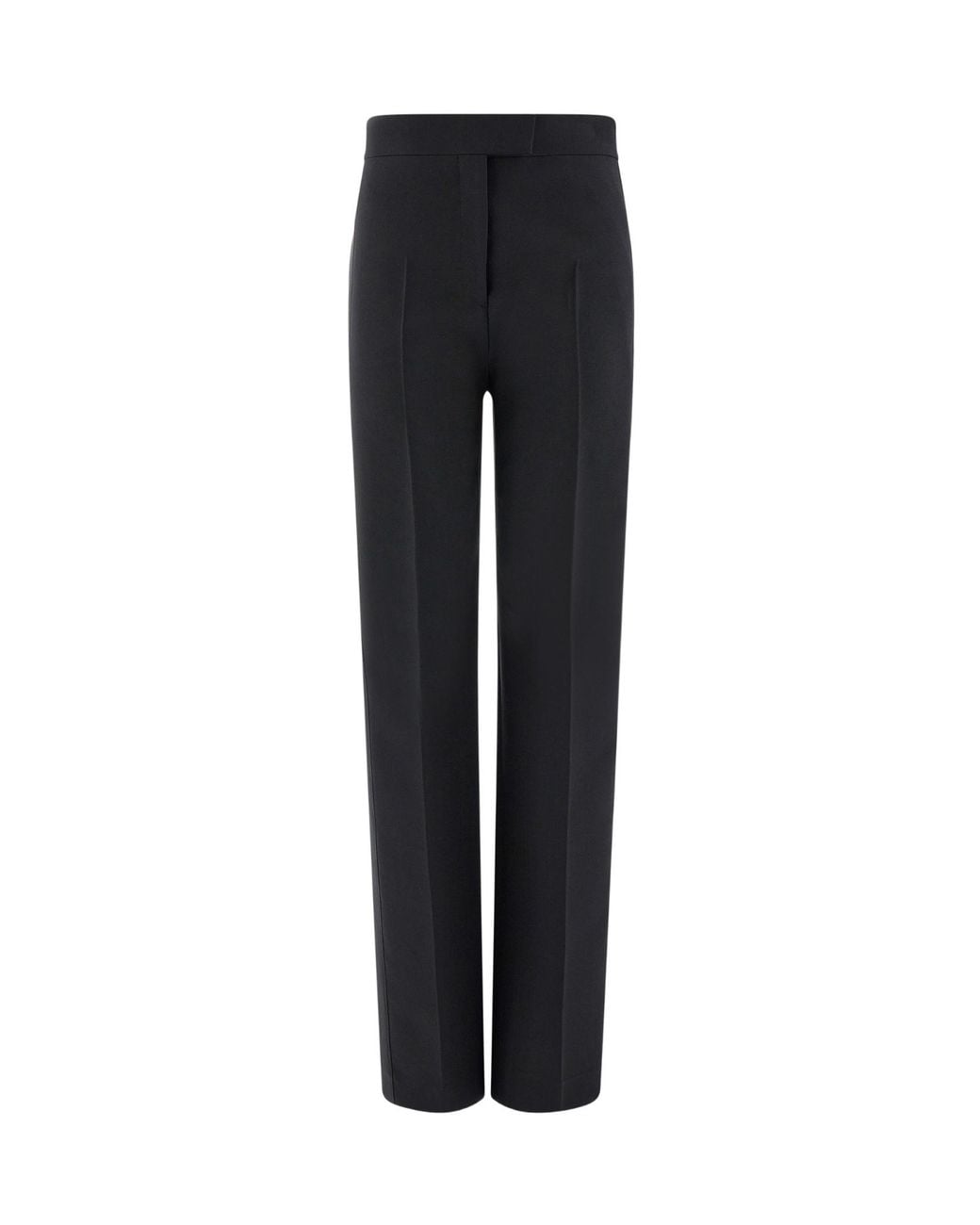Ferragamo Black Ferragamo High Waist Tailored Trousers