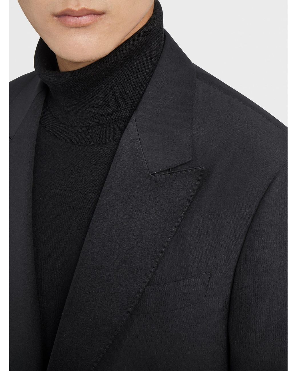 Zegna Black Trofeo 600 Tailored Evening Suit for men