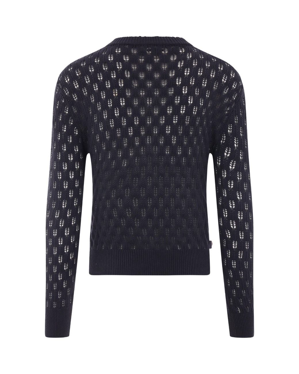 NAMACHEKO Blue Round Neck Sweater for men