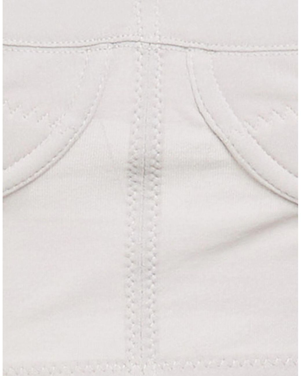 Jacquemus White Sleeveless Cropped Solid-Color Top