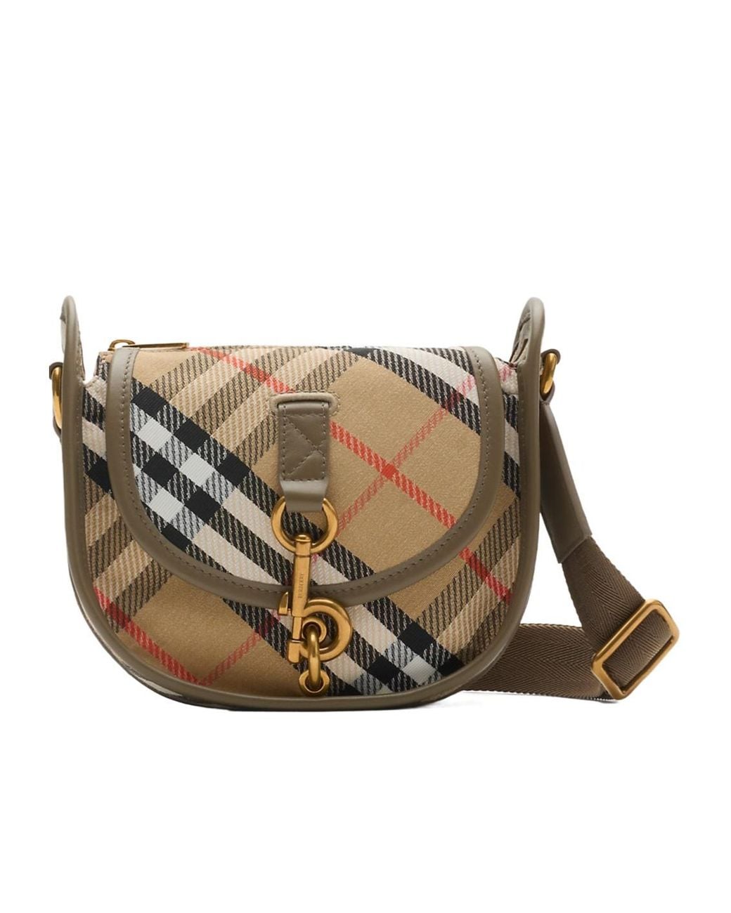 Burberry Multicolor Mini B Clip Messenger Bag