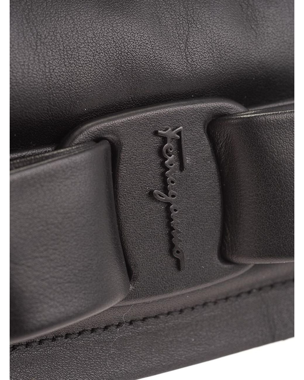 Ferragamo Gray Logo Wallet