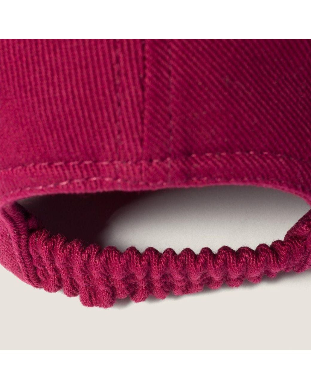 Miu Miu Logo-Embroidered Two-Toned Baseball Cap