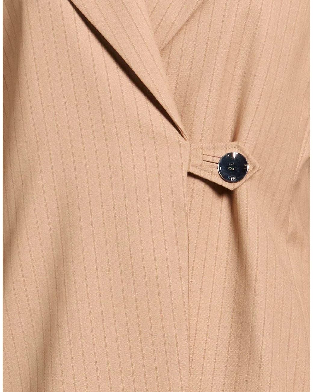 Ganni Natural Classic Versatile Blazer