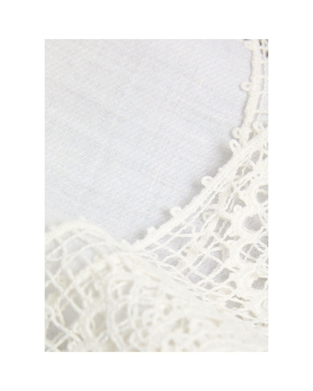 Nili Lotan White Cut-Out Embroidered Top