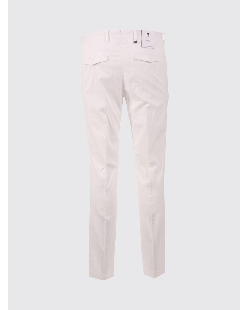 Pt Pantaloni Multicolor Pt Torino Tapered Straight Leg Trousers for men