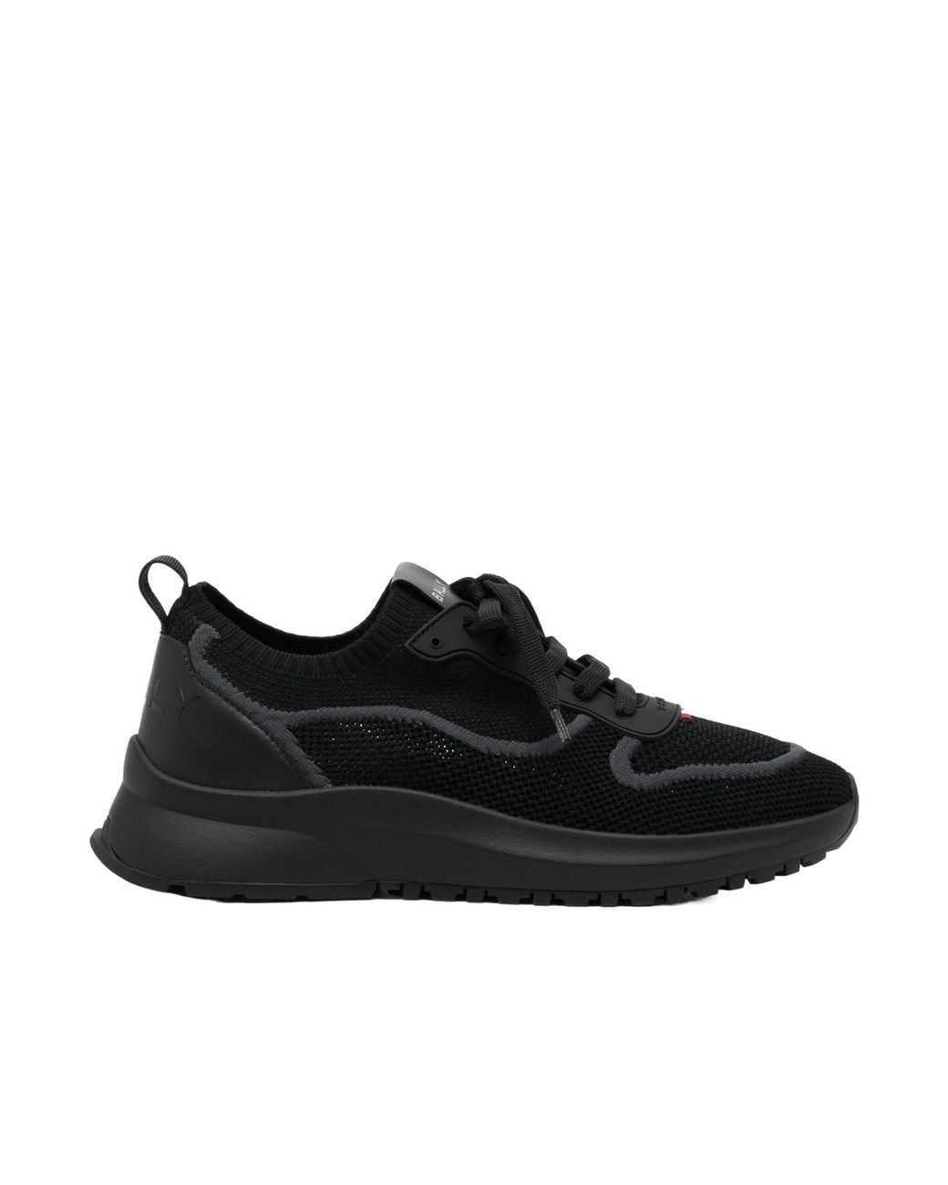 Bally Black Davyn Mesh Sneakers for men