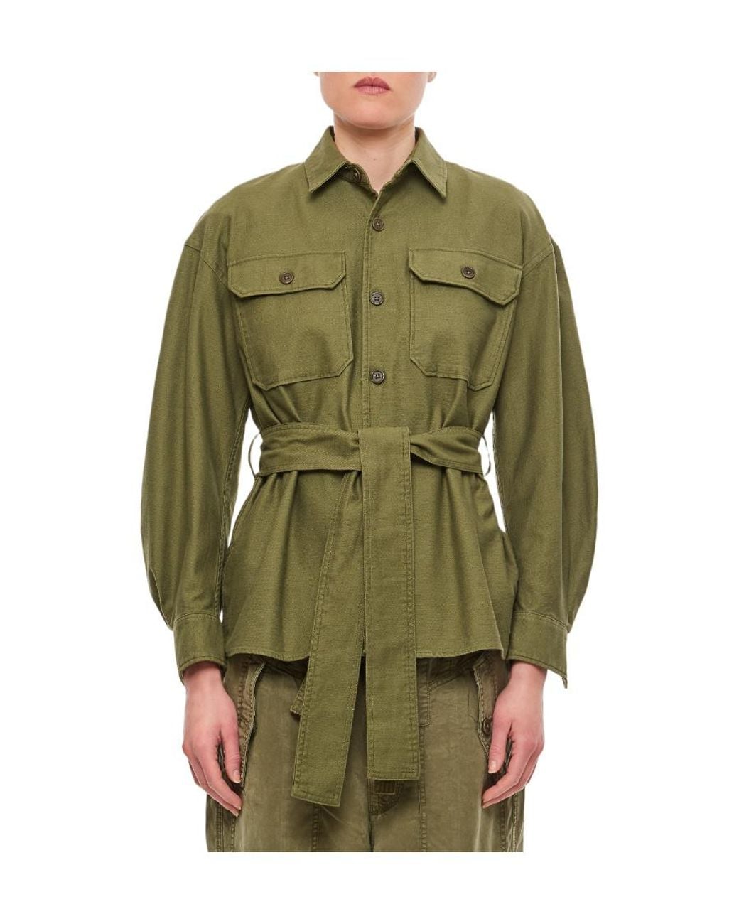 Polo Ralph Lauren Green Lapel Shirt