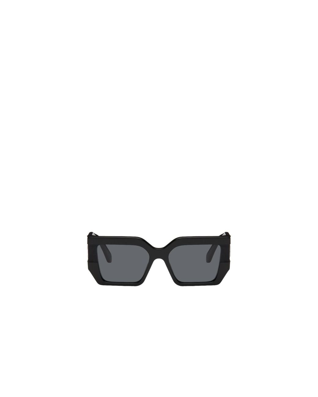Off-White c/o Virgil Abloh White Square-Frame Logo-Detail Sunglasses for men
