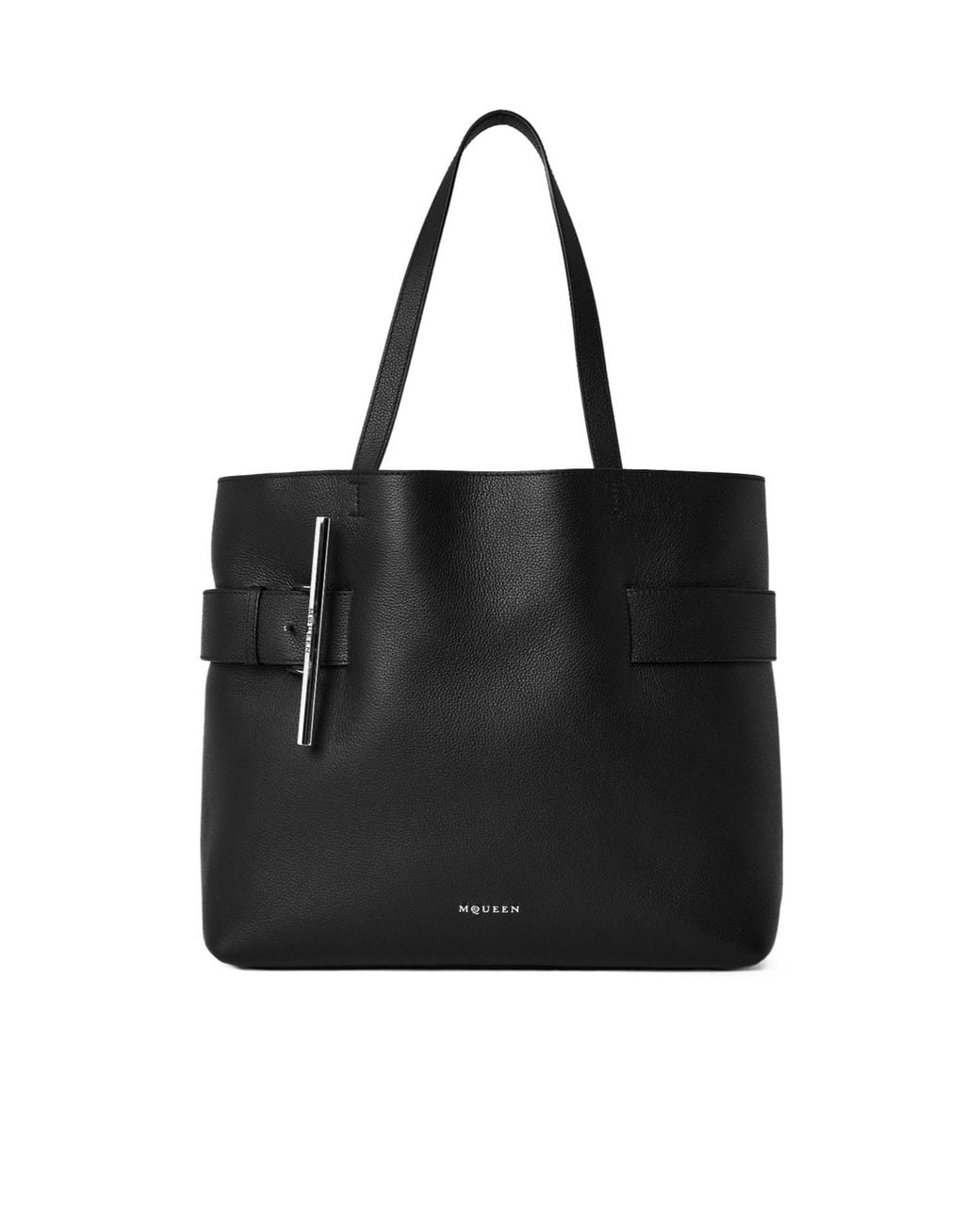 McQueen Black Versatile Handbag