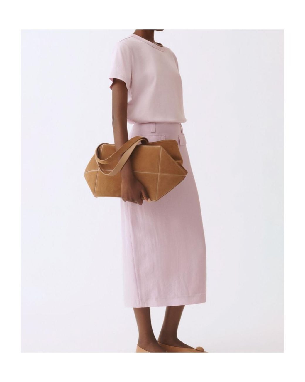 Fabiana Filippi Pink Round Neck T-Shirt