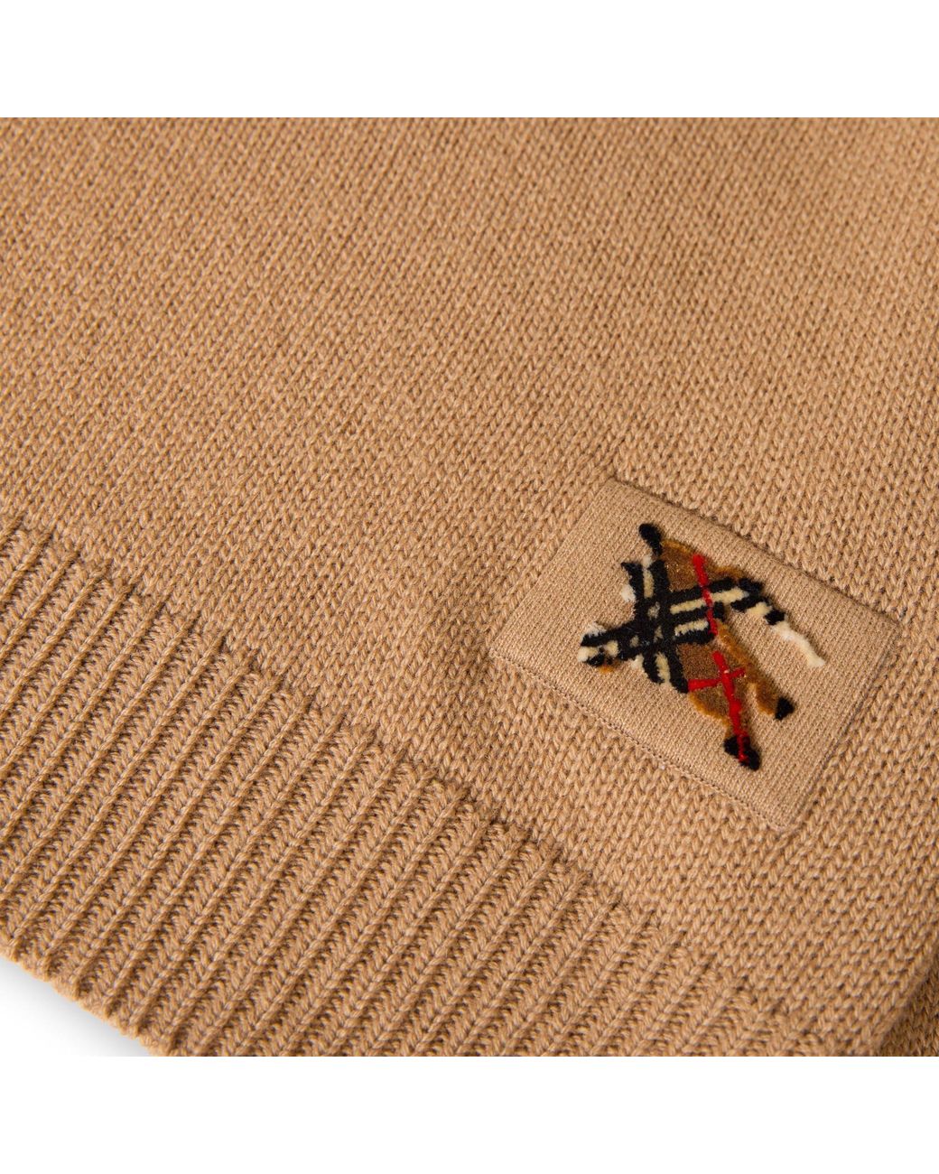 Burberry Brown Minimalist Knit Sweater