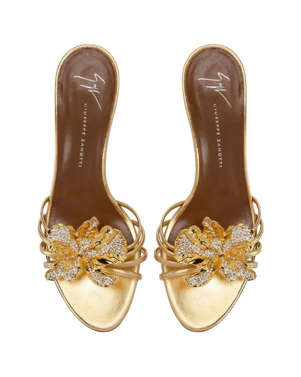 Giuseppe Zanotti Natural Orchid Mules