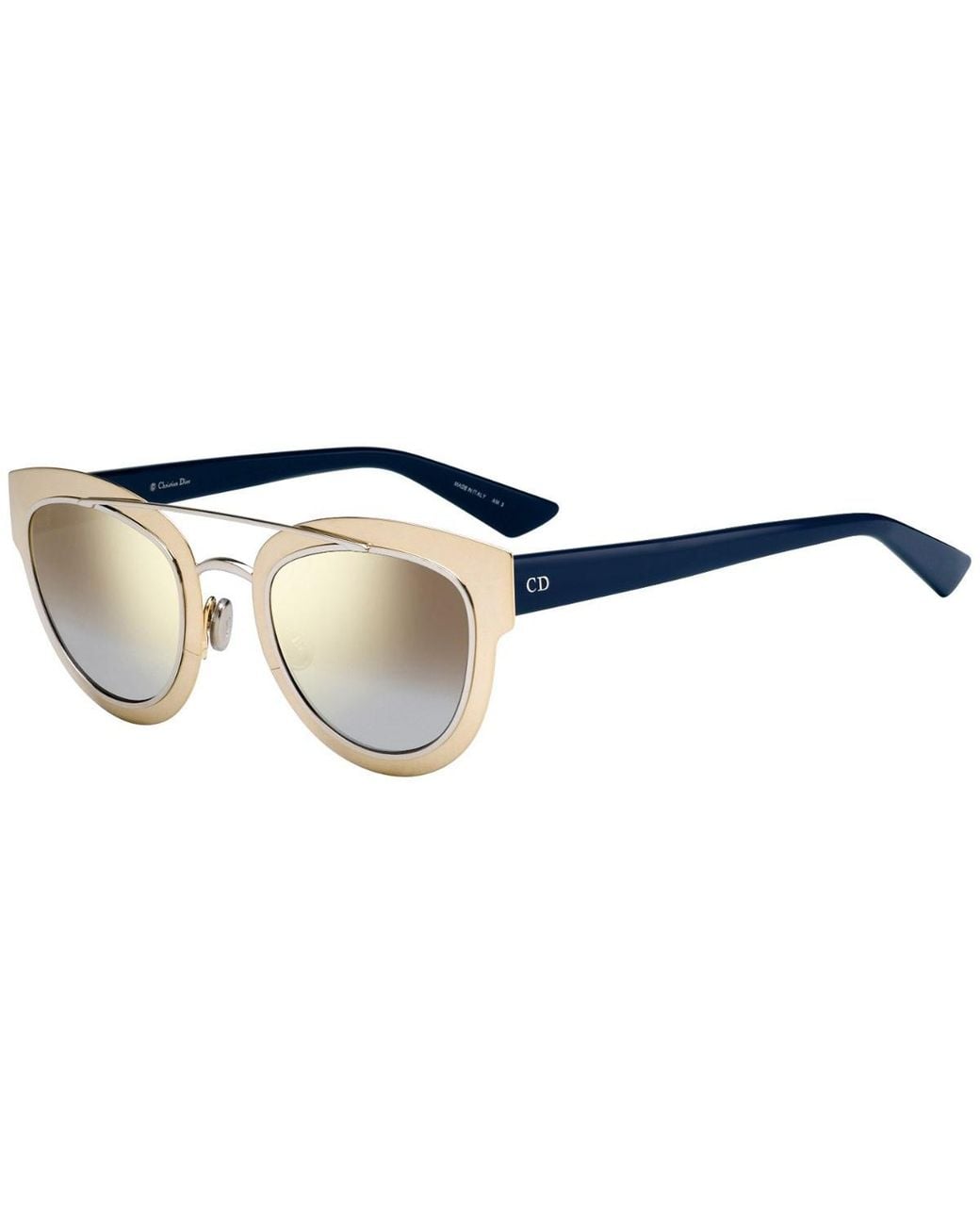 Dior White Logo Sunglasses