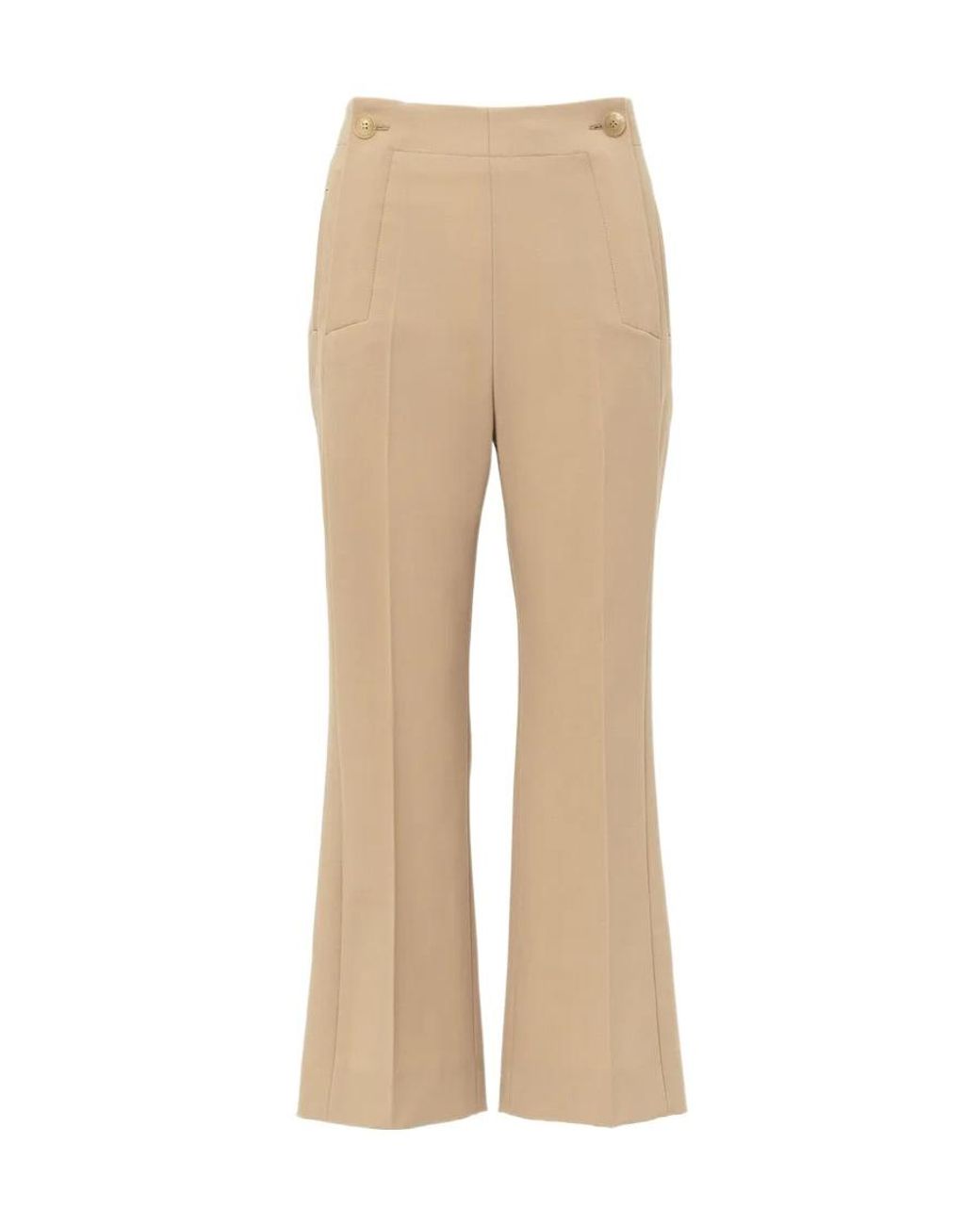 Chloé Natural Horn Casual Pants