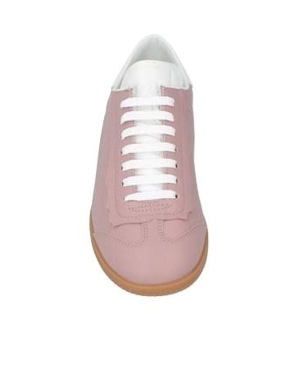 Maison Margiela Pink Plain Colour Trainers