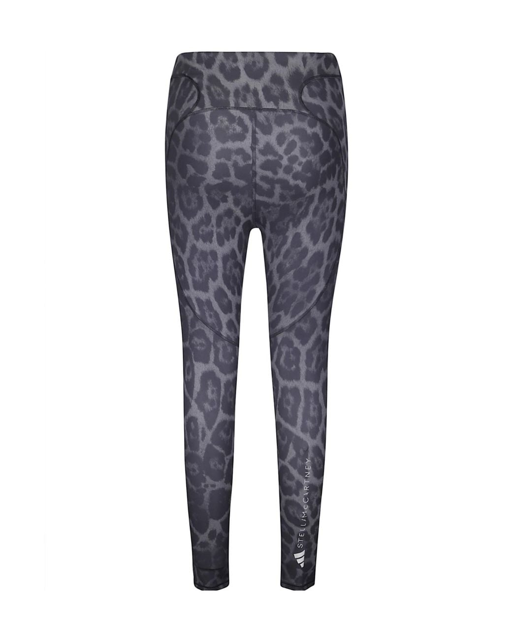 Adidas By Stella McCartney Blue Leopard Print Performance Trousers