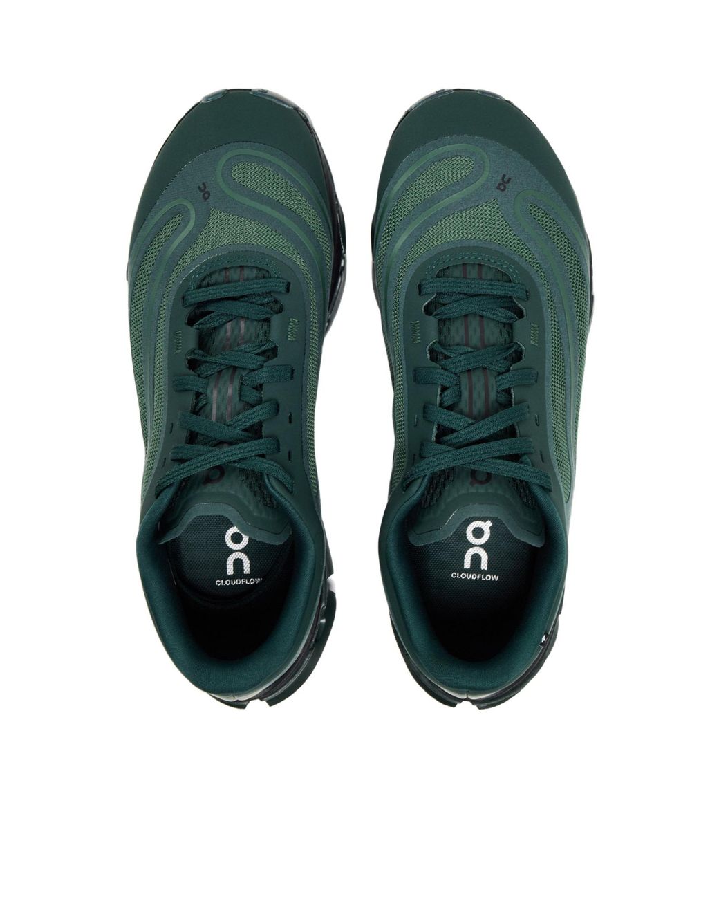 On Shoes Green Comfortable Running Shoes