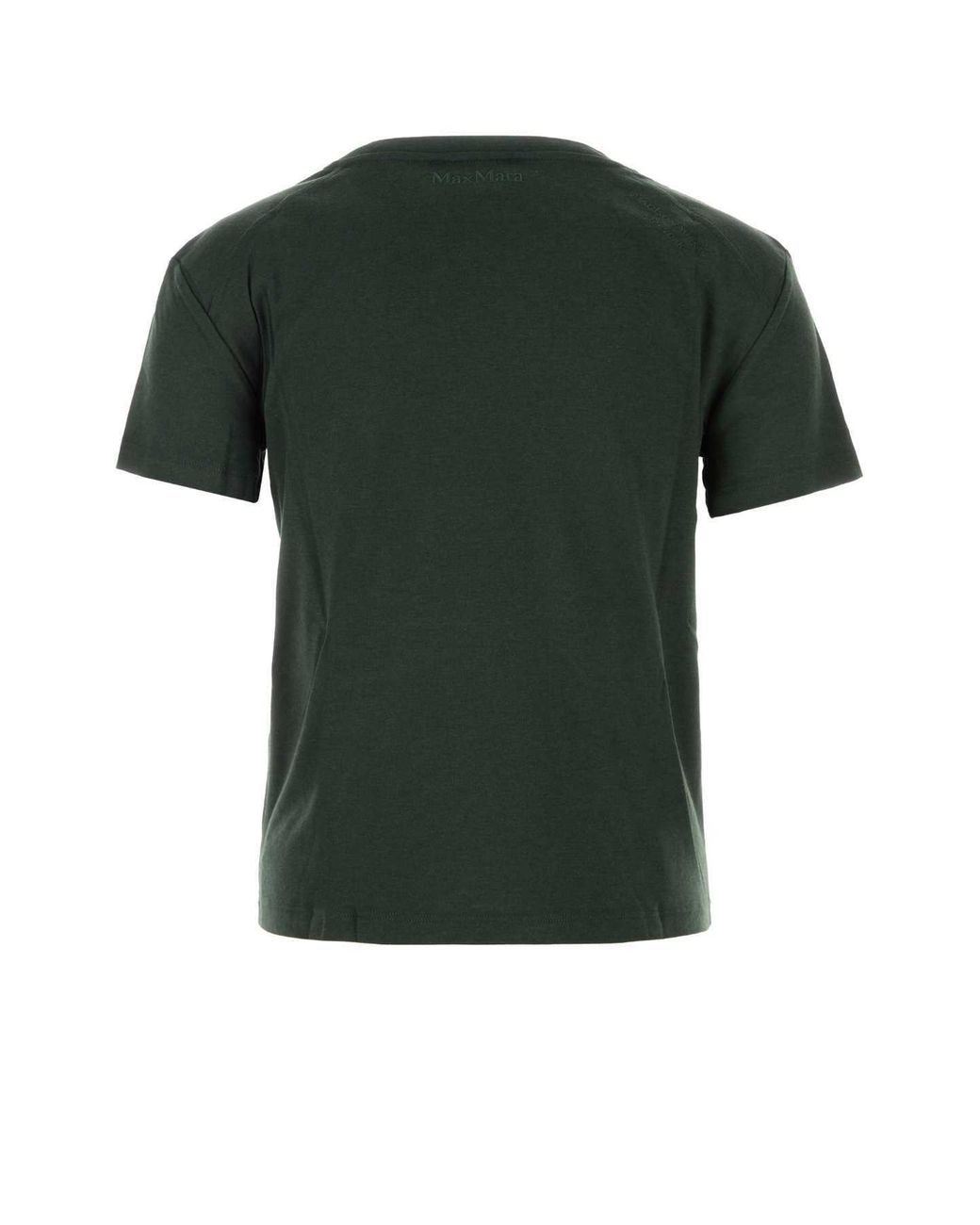 Max Mara Green Smmsegale Crewneck Jersey T-Shirt