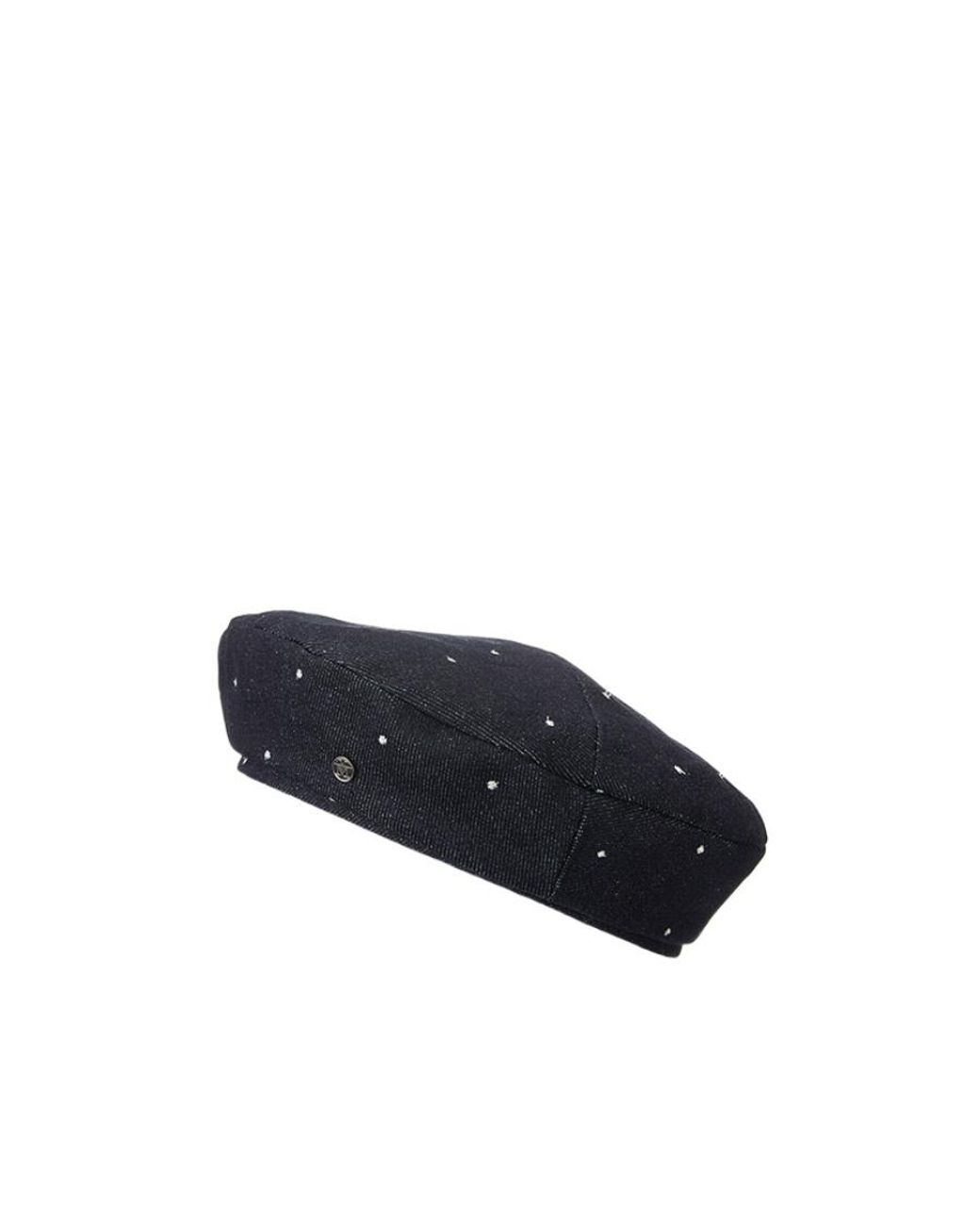 Maison Michel Blue New Billy Denim Beret