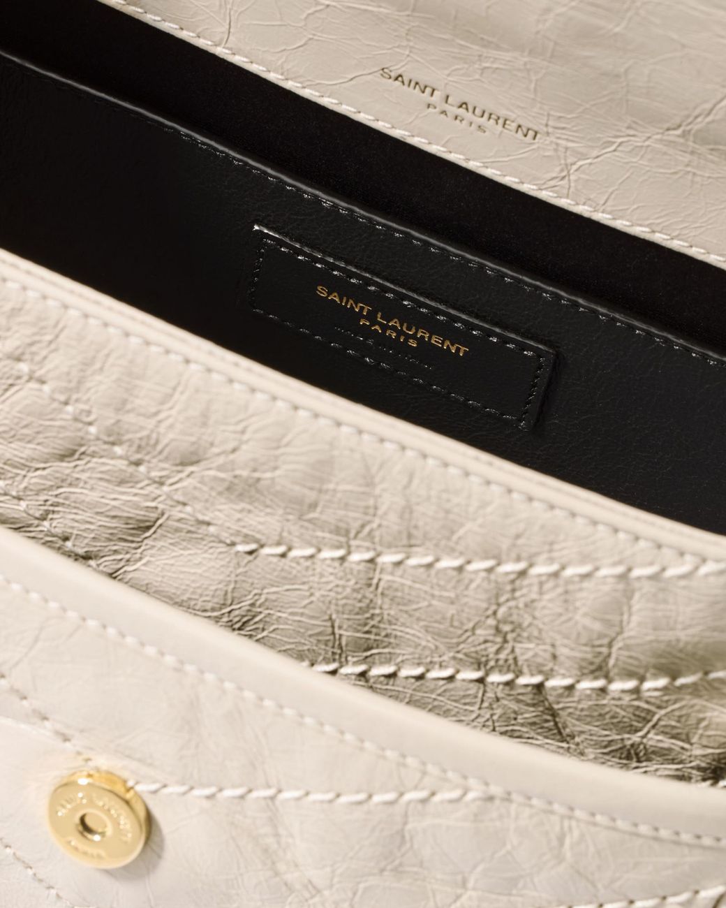 Saint Laurent White Niki Baby