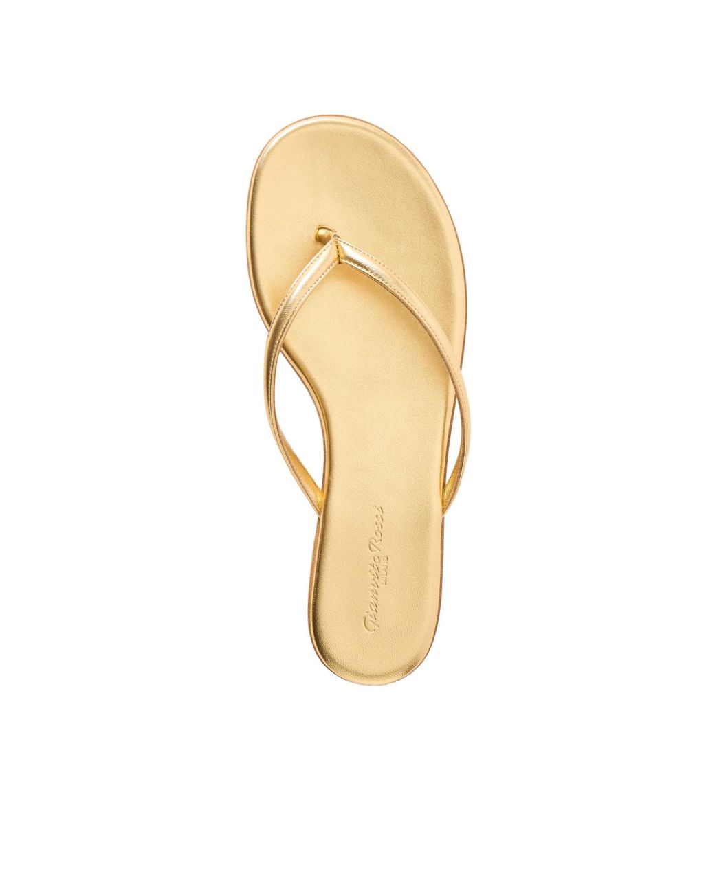 Gianvito Rossi Metallic Leather Sandals