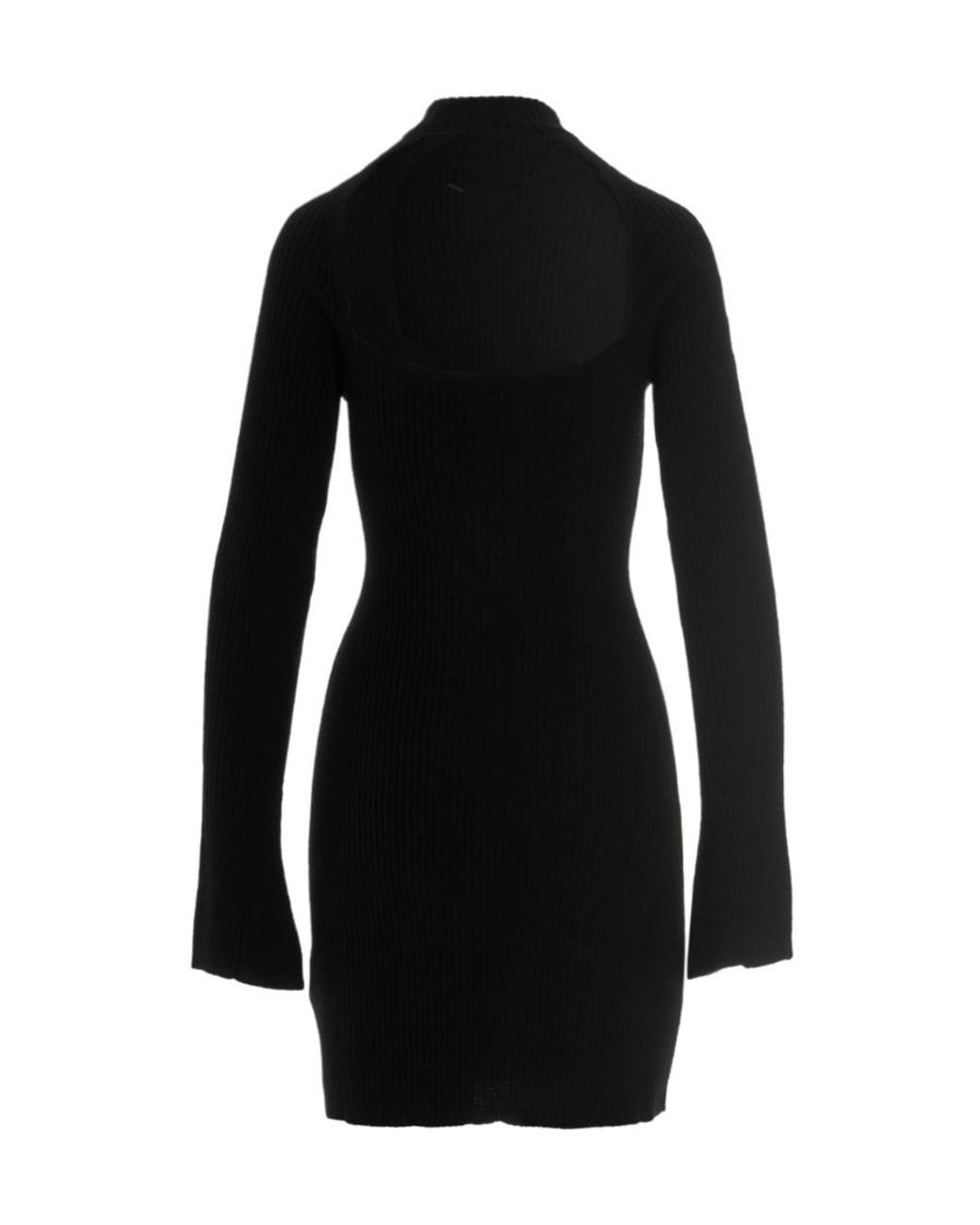 Blumarine Black Wool Dress