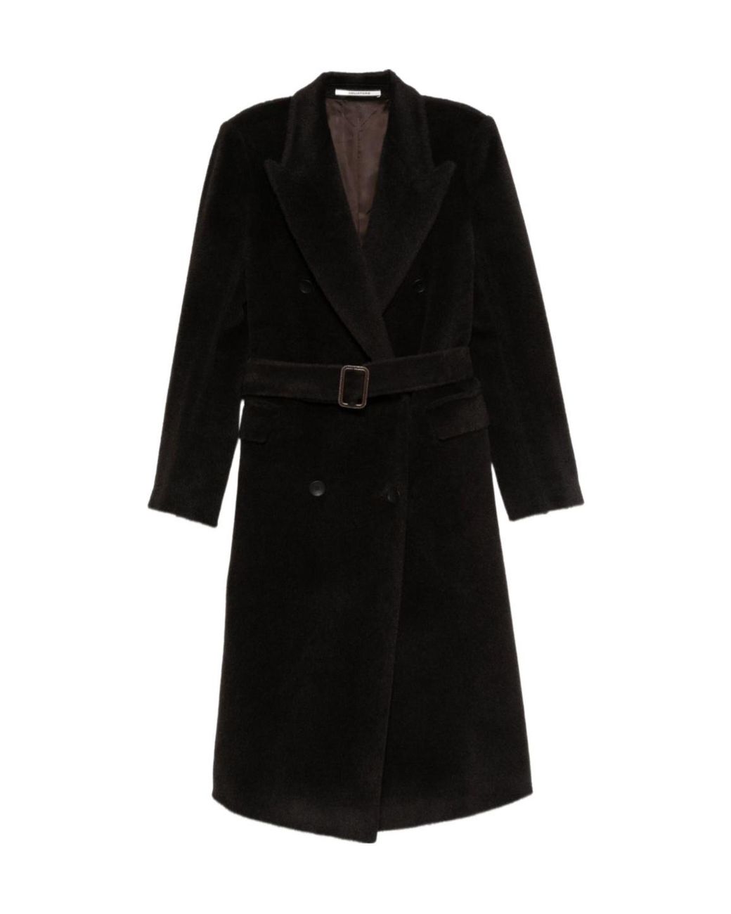 Tagliatore Black Long-Sleeved Coat