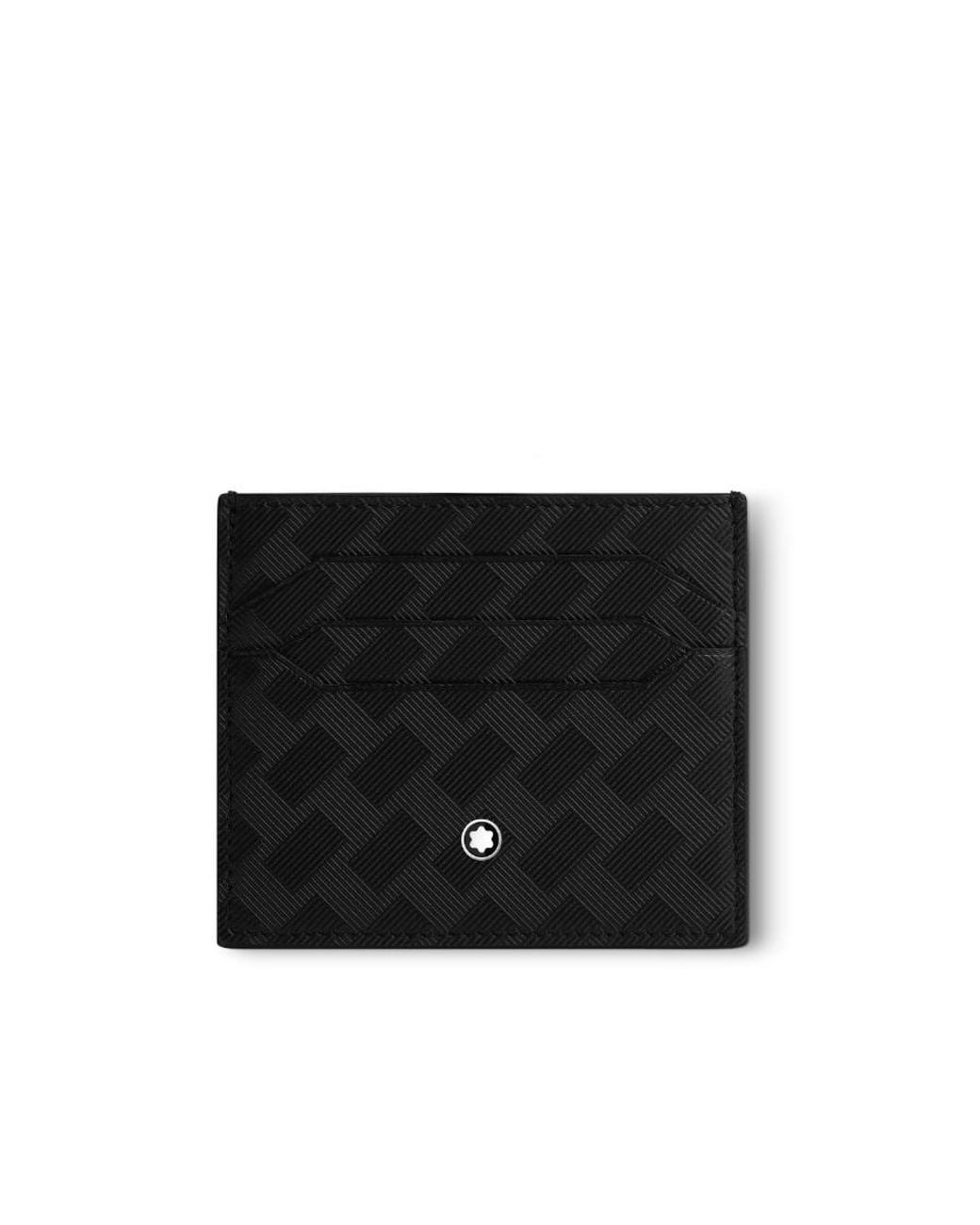 Montblanc Black Extreme 3.0 Leather Cardholder for men