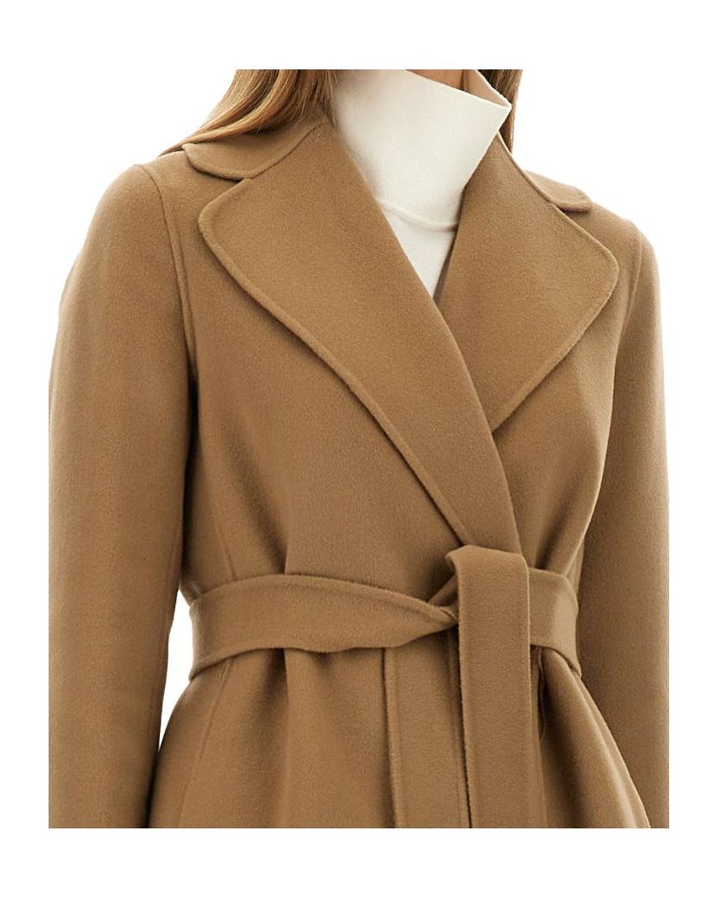 Max Mara Natural S Poldo Belted Long Coat