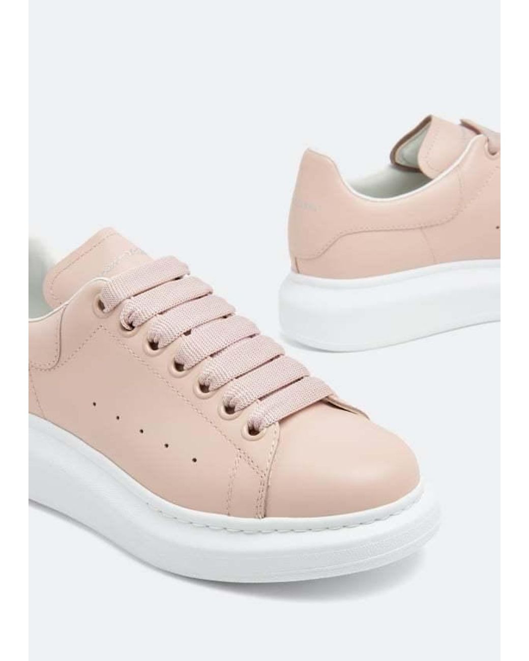 McQueen Pink Oversized Low-Top Sneakers