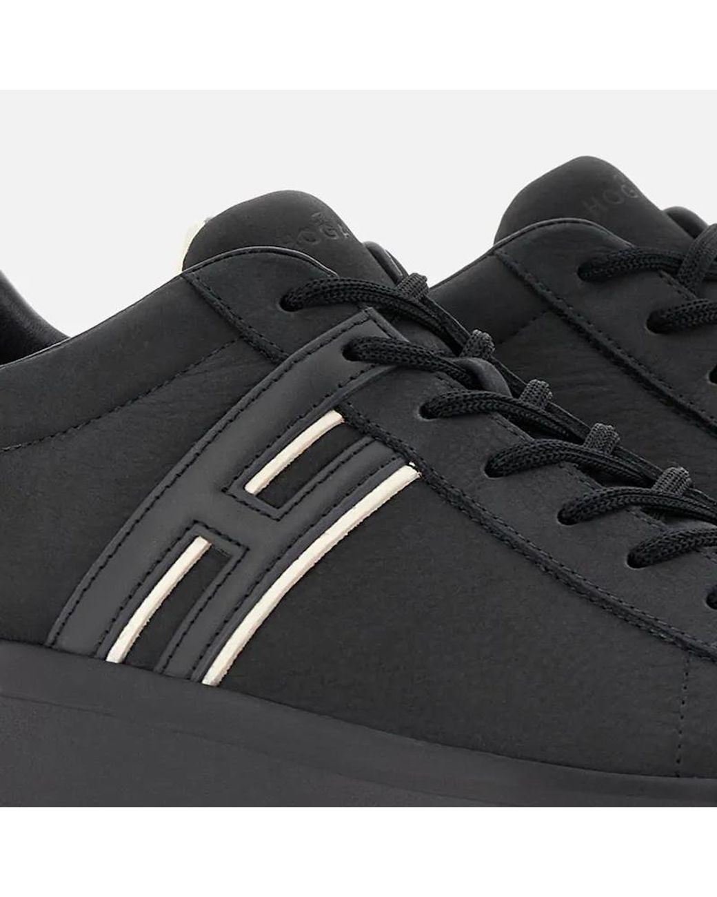 Hogan Black Chunky Sneakers, for men