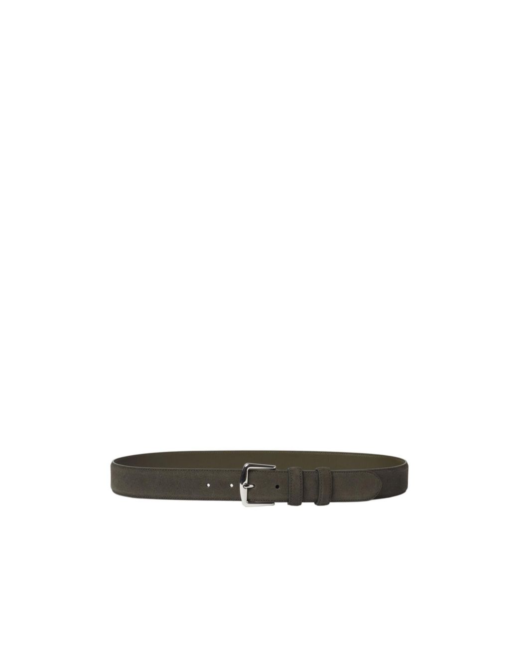 Loro Piana White Alsavel Casual Belt for men