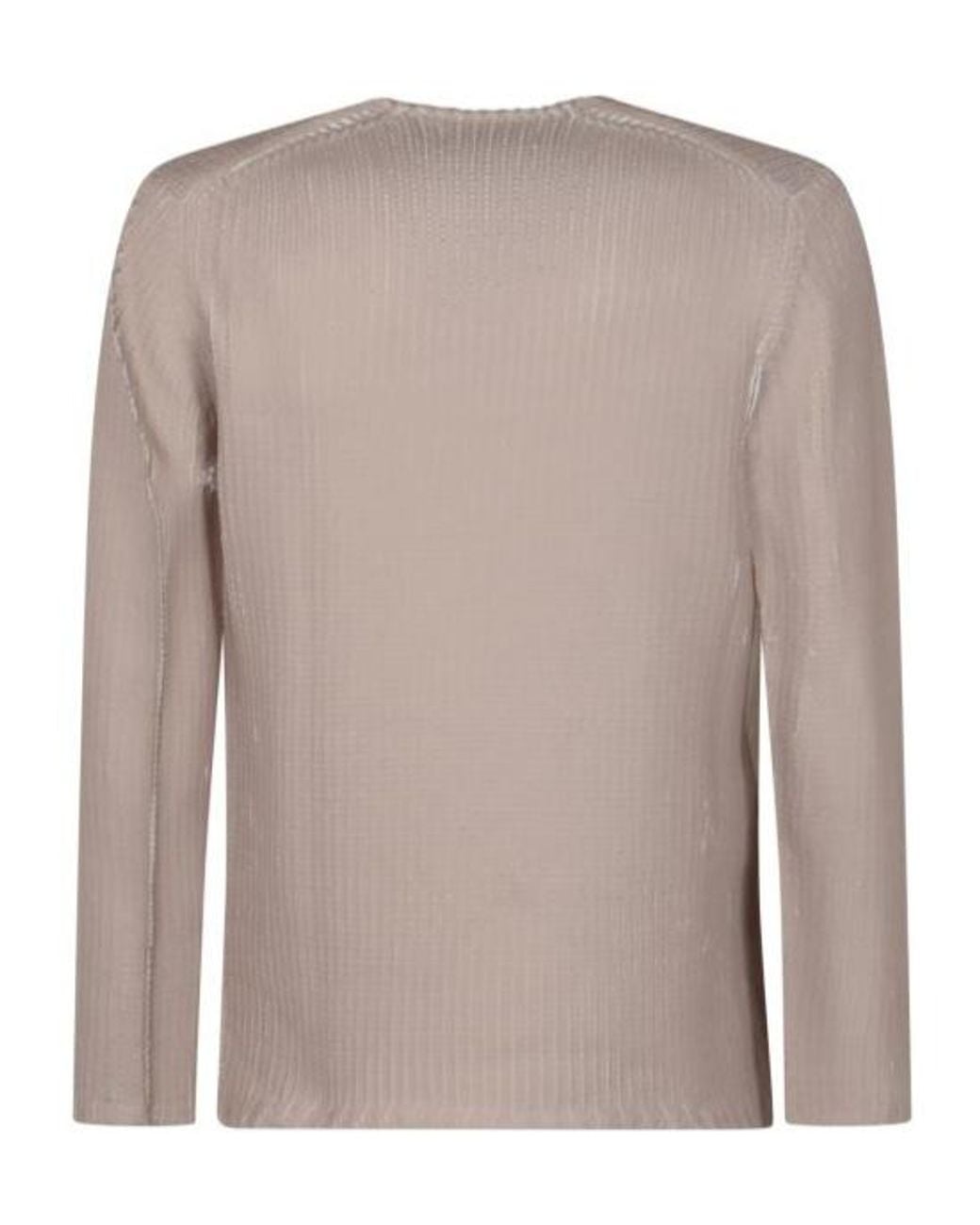 Comme des Garçons Brown Long Sleeve Sweater for men