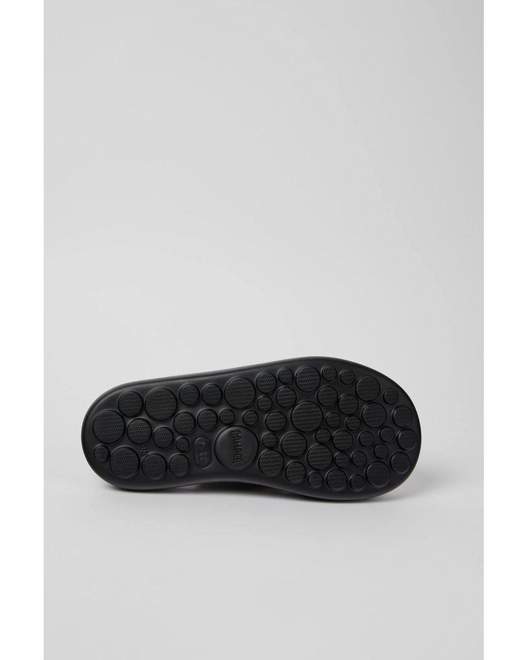 Camper Black Crisscross-Strap Sandals