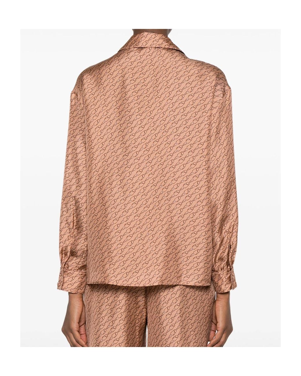 Herno Pink Silk Shirt