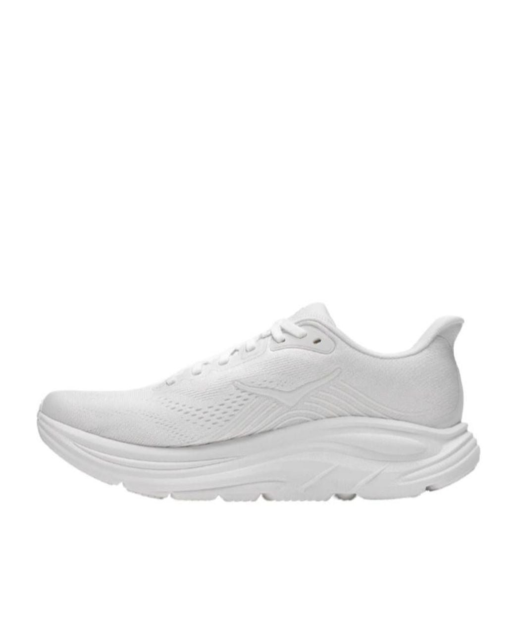 Hoka One One White Clifton 11 Running Shoes
