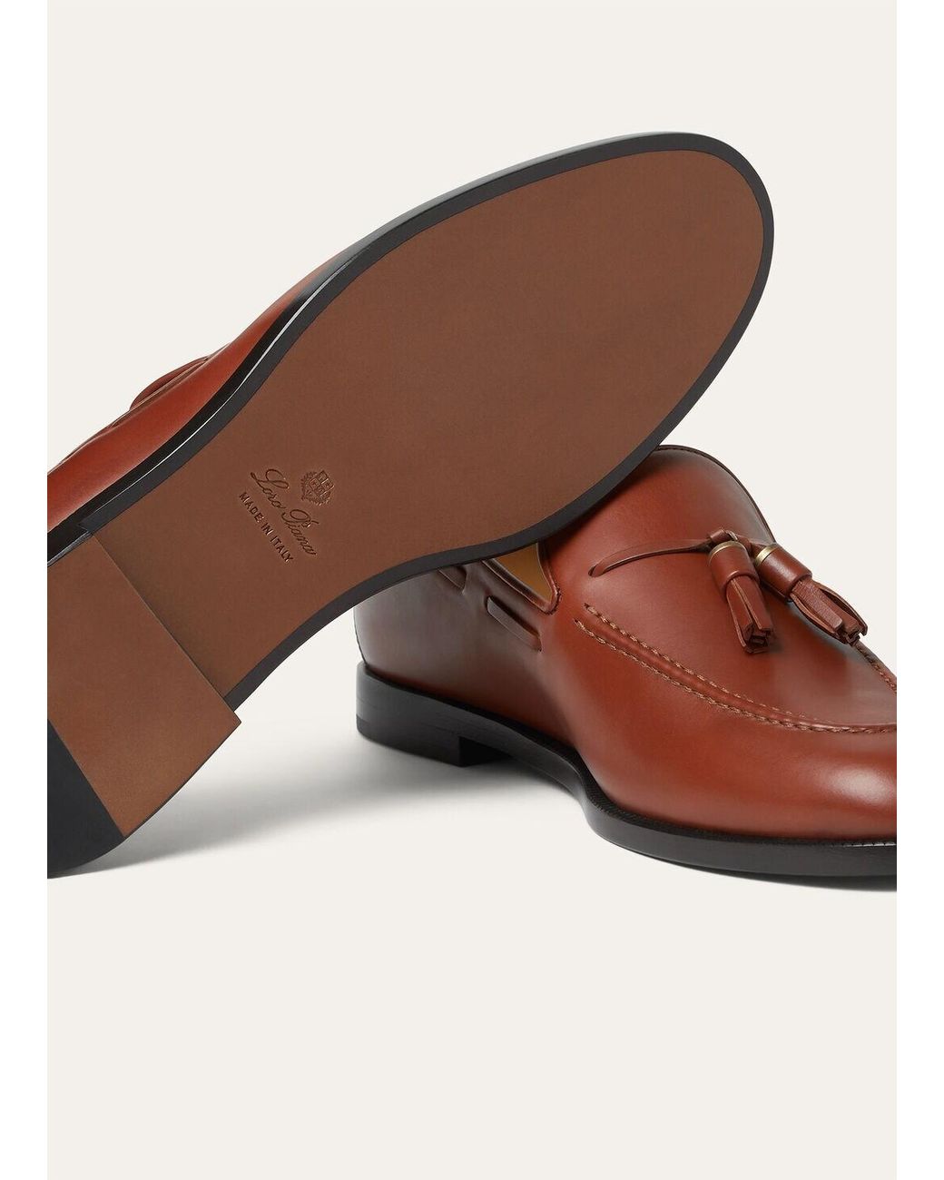 Loro Piana Brown Francis Walk Loafer