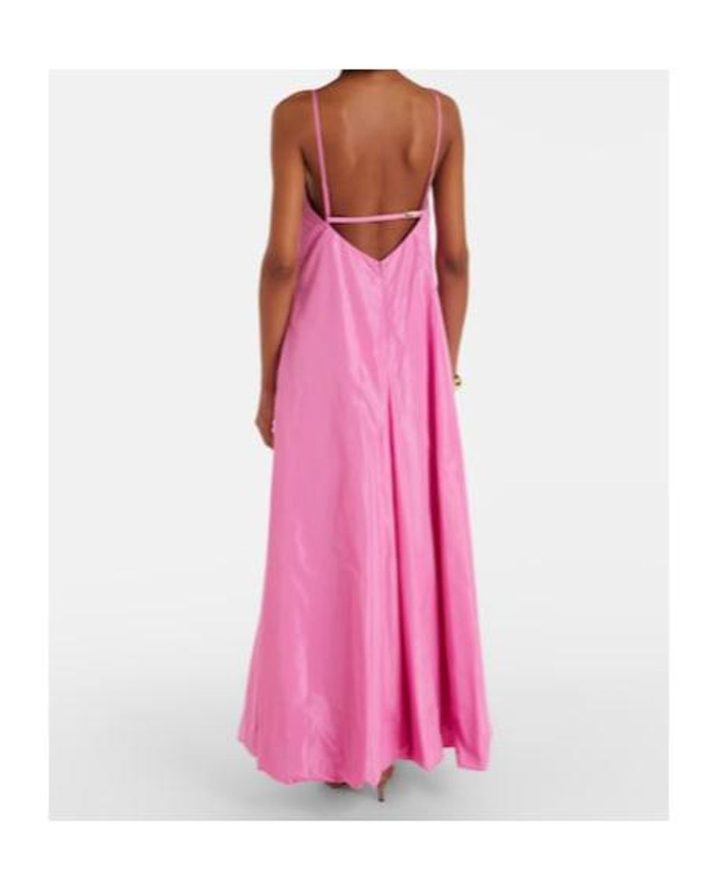 Staud Pink Paloma Maxi Dress