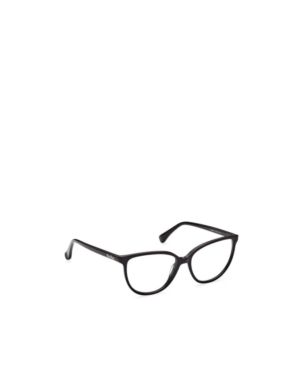 Max Mara White Cat-Eye Glasses