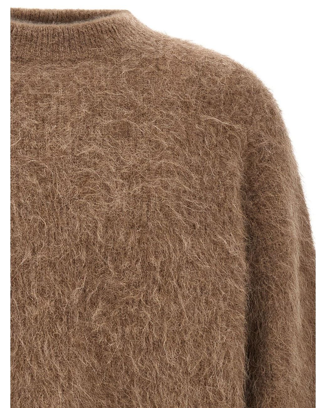 Séfr Brown Long-Sleeved Sweater for men