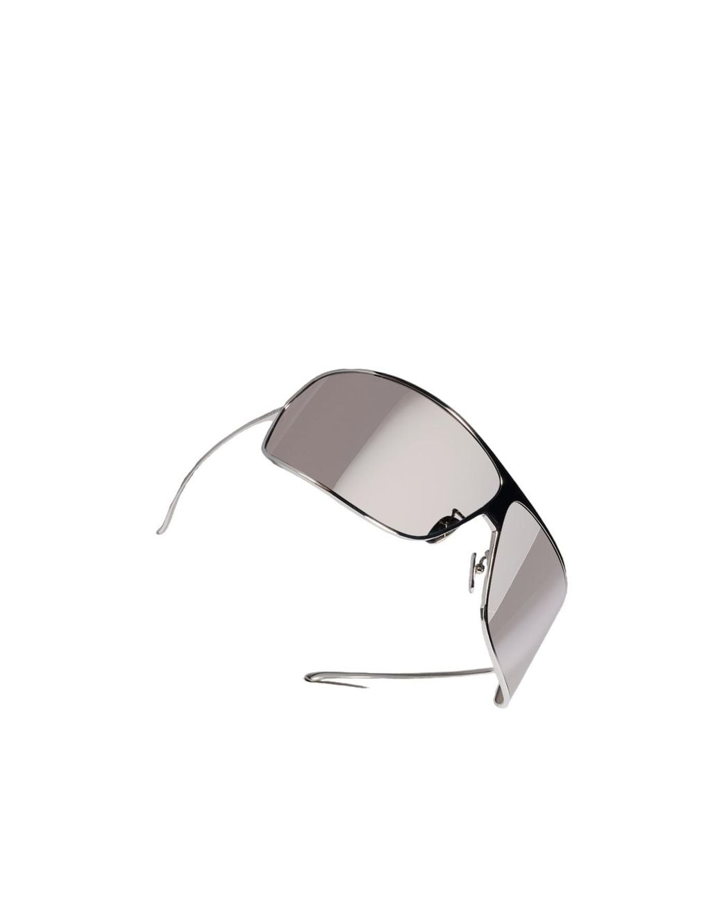 Gucci White Mask Frame Sunglasses for men