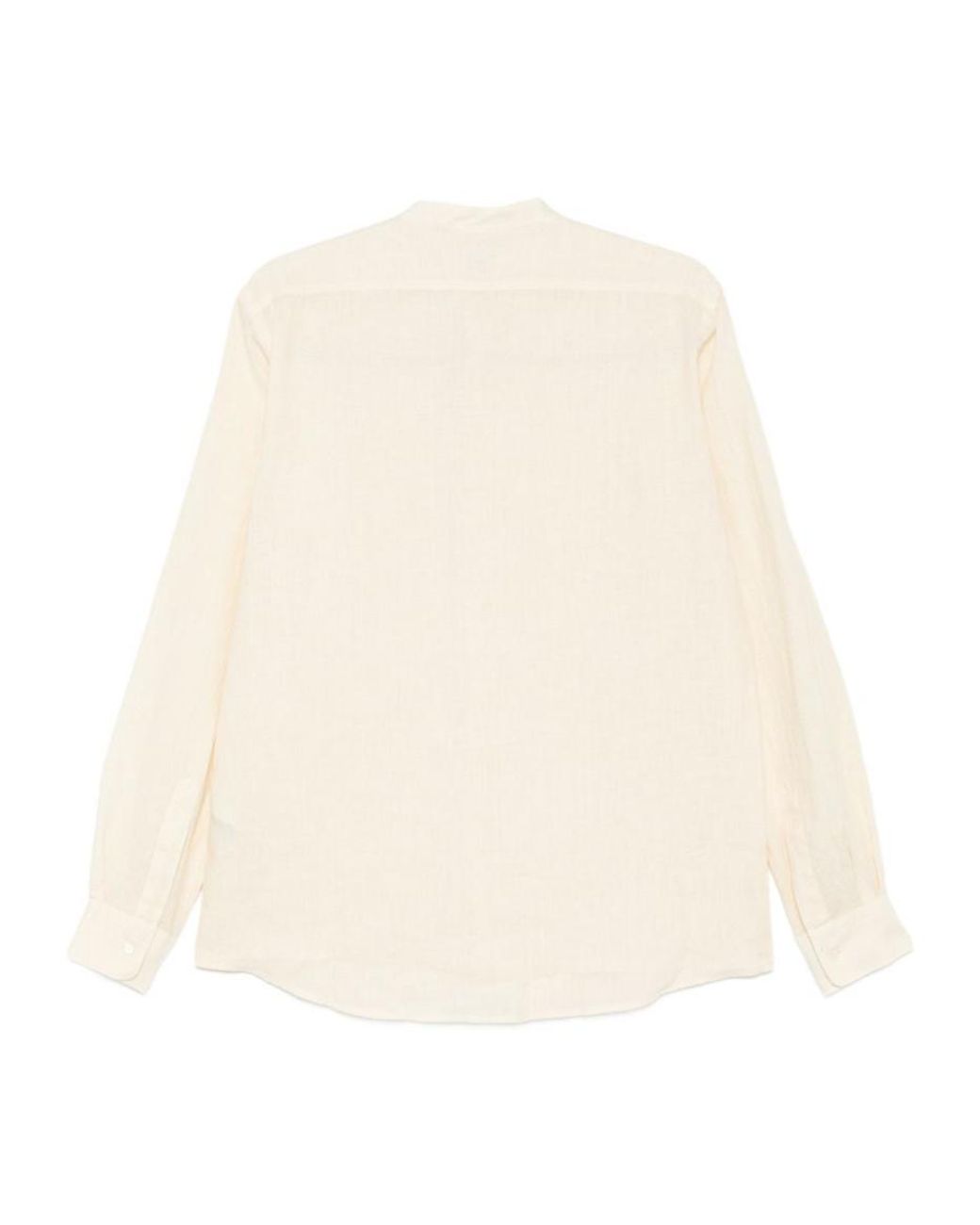 Aspesi Natural Half-Button Shirt for men