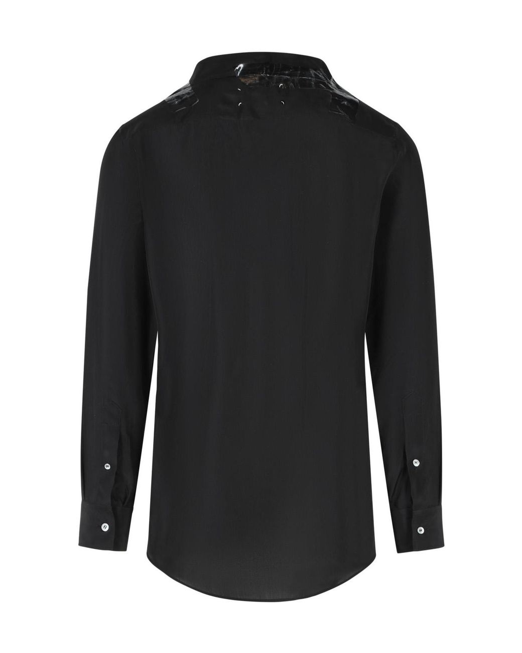 Maison Margiela Black Tape-Detail Long-Sleeve Shirt for men
