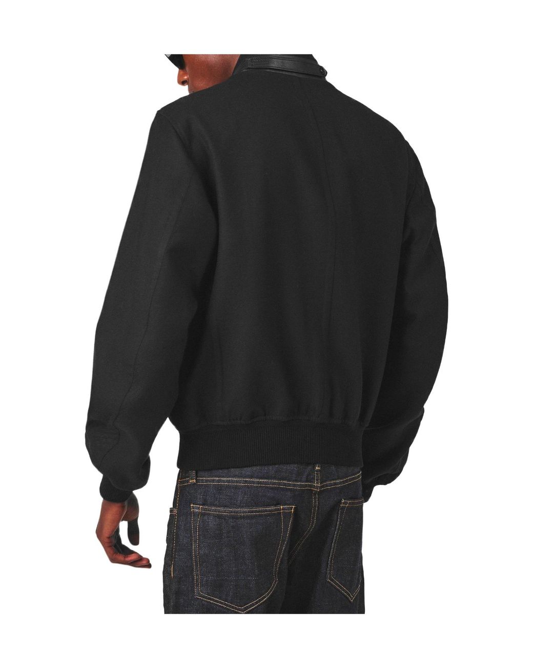 Tom Ford Black Harrington Jacket for men